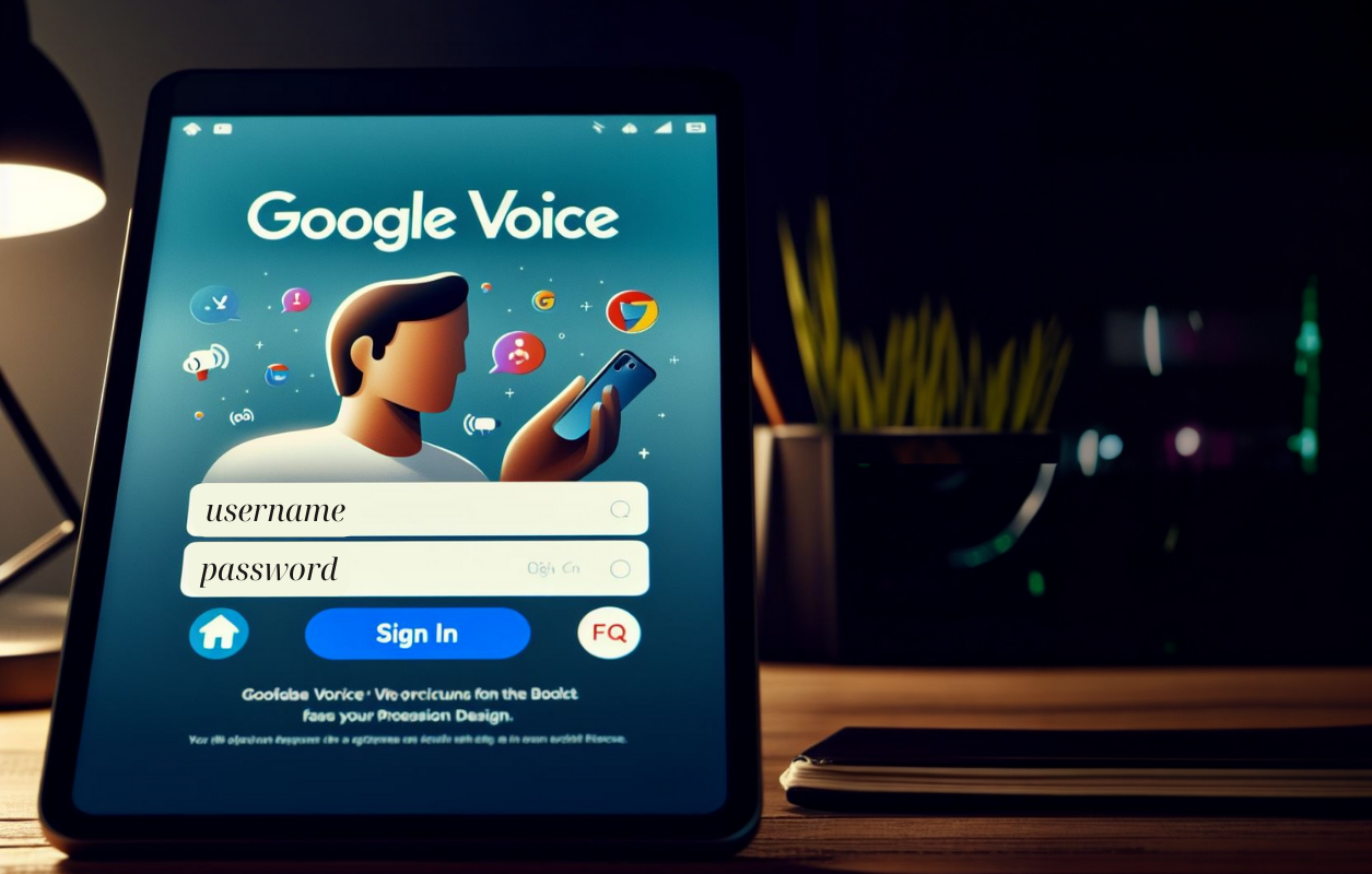 login to google voice